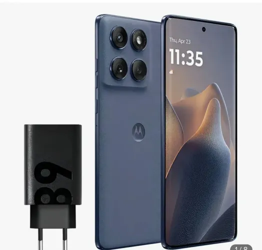 Vendo Edge 60 fusion com 6 meses de uso, na cor azul, nunca foi trocado nada no celular.