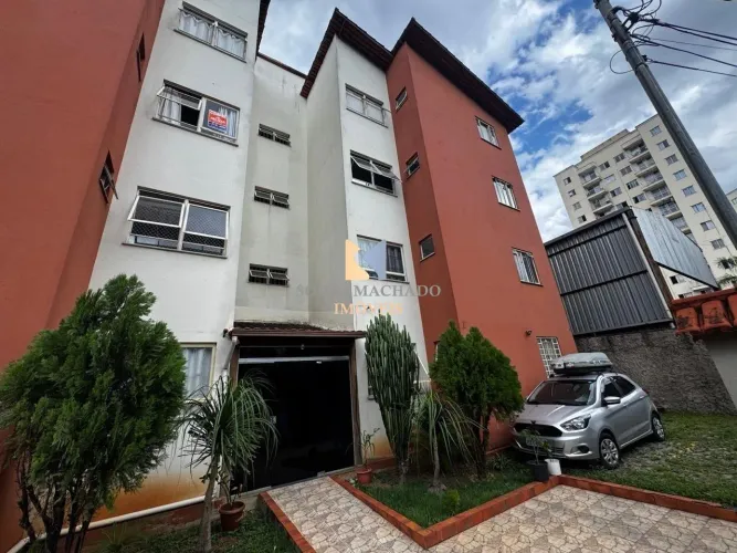 Apartamento no bairro Santa Branca com 1 vaga coberta demarcada.