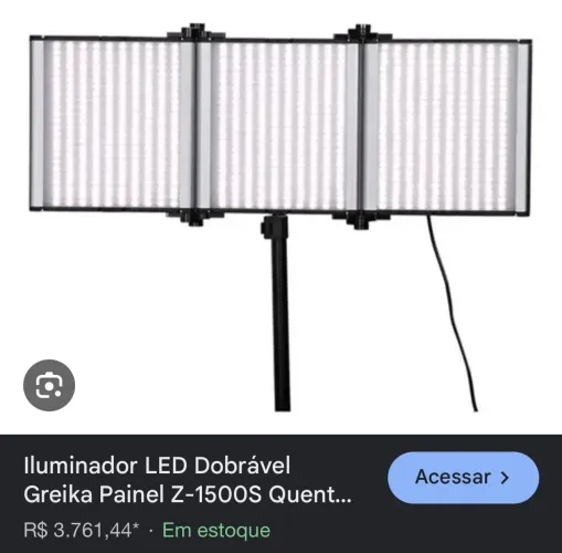 Iluminador ler profissional  painel z1500s