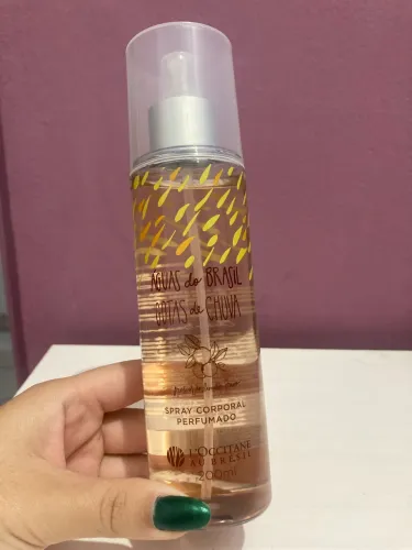 Body Splash Águas do brasil fragrância Gotas de chuva