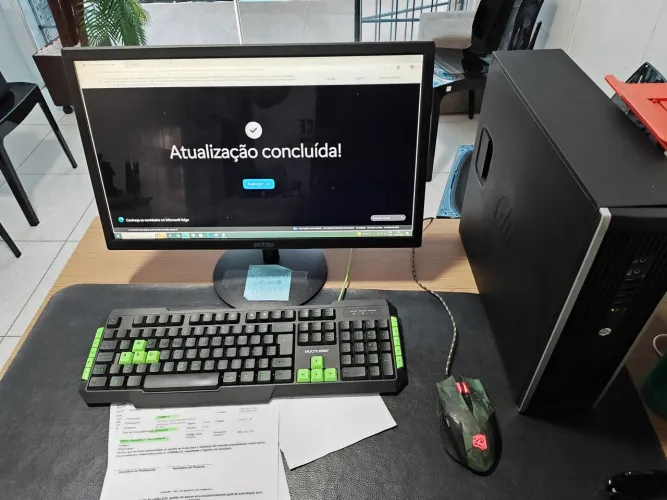 Cpu Hp Compaq 8300 Intel Core I5 8gb Ssd 120gb Wifi Office.