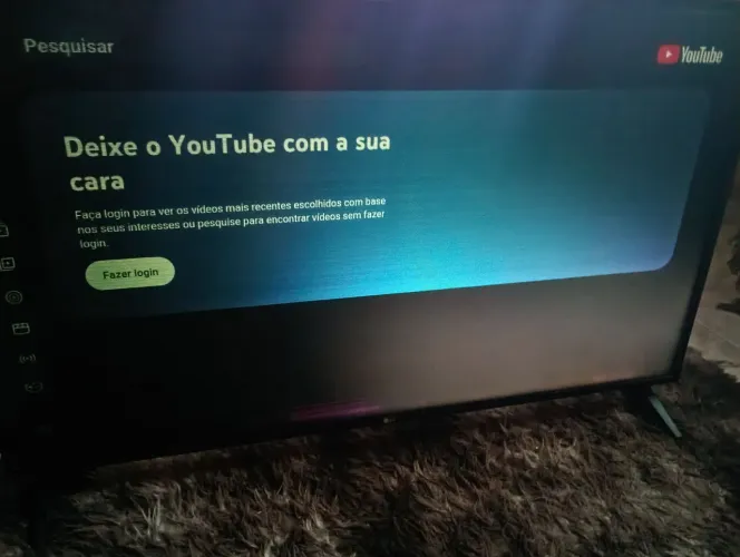 Tv lg de 49 polegadas smart (defeito )