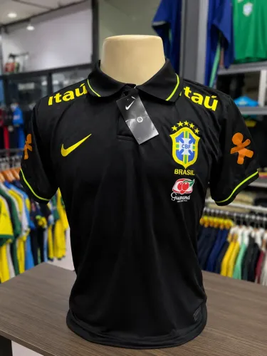 Camiseta da seleção gola polo