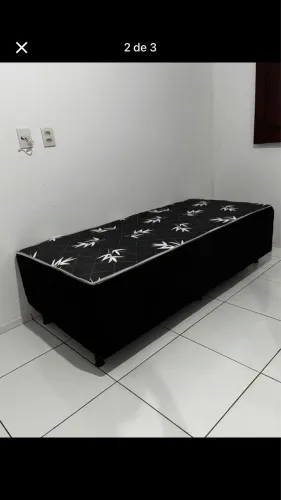 CAMA SOLTEIRO ESPUMA NOVA