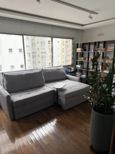 Sofá Retrátil e Reclinável Novo 4x lugares 