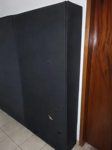 DOA-SE CAMA BOX DE SOLTEIRO (BASE PRETA)