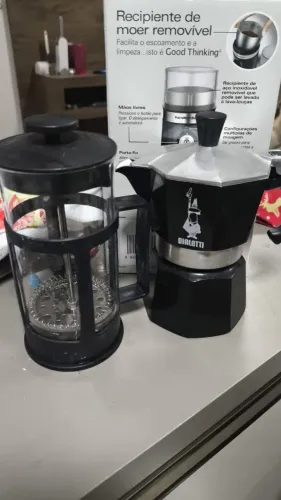 Prensa francesa e Cafeteira Bialetti