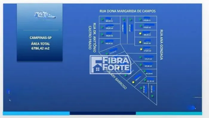 Área à venda, 6786 m² por R$ 34.000.000,00 - Taquaral - Campinas/SP