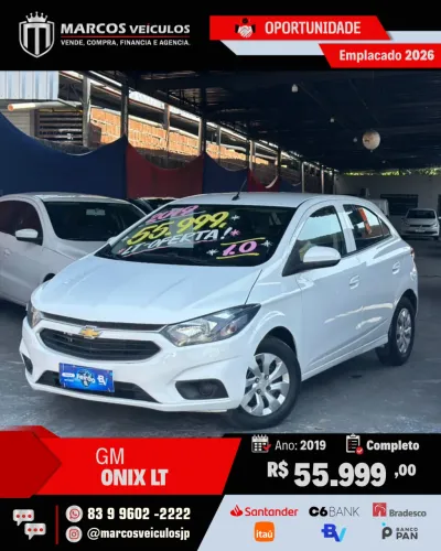 Chevrolet Onix Hatch LT 1.0 8V Flex Mec. 4P 2019