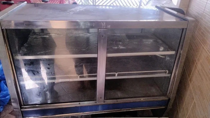 Balcão Expositor Refrigerado 220V - Motor Revisado e Gás Novo (Gela Muito!)