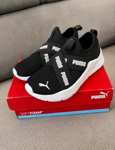 Tênis Puma ifantil wired run NOVO . tam 30