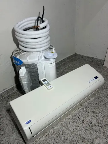 Ar condicionado 18 mil BTUs + instalação e kit material