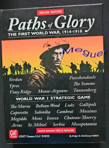 Paths of Glory Jogo de Tabuleiro (Wargame) Importado Inglês Boardgame