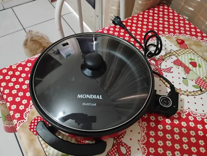 Panela elétrica grill