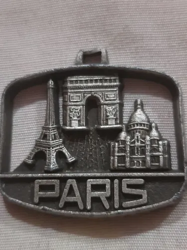 Chaveiro/Souvenir Vintage Paris - Marca Mirel (Made in France)