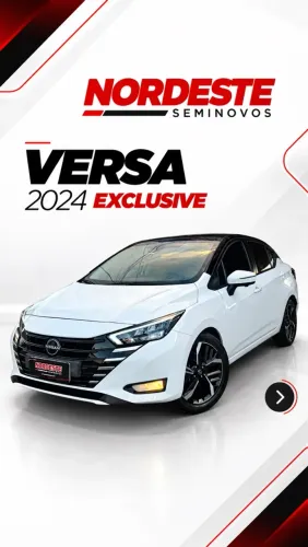 Nissan Versa Exclusive 1.6 16V Flex AUT 2024