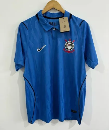 Camisa Corinthians Azul - modelo jogador - homenagem ao Tobias