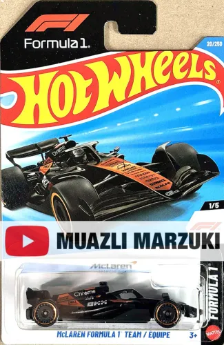 Miniatura Hot Wheels / HotWheels - 2026 - Lote B - McLaren Formula 1 Team - Equipe