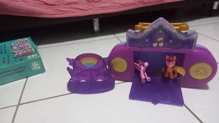 Caixa de som my litlle pony-linda e divertida