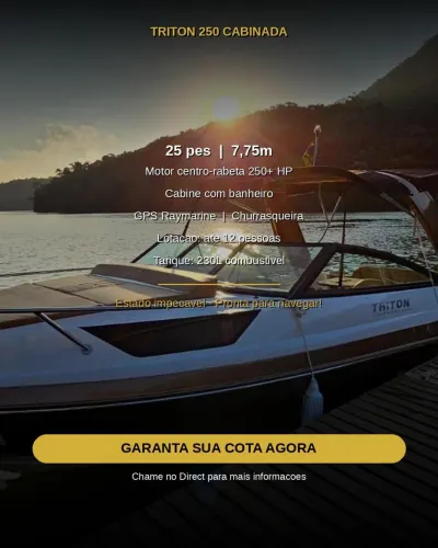 Cota Triton 250 cabinada 