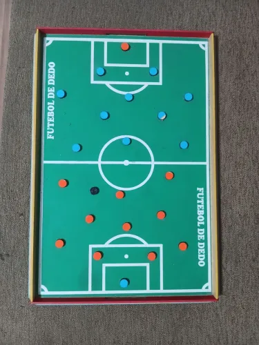 futebol de dedo dedobol peteleco madeira