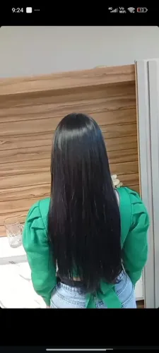 Mega hair no ponto americano quanto no Microlins e fita adesiva 