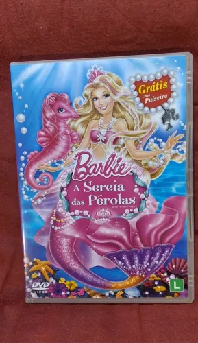 DVds usados: Barbie a Sereia das pérolas & Barbie Mermaidia