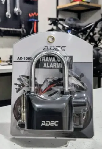 Cadeado Com Alarme - Modelo Ac-1060 *ENTREGA GRÁTIS*