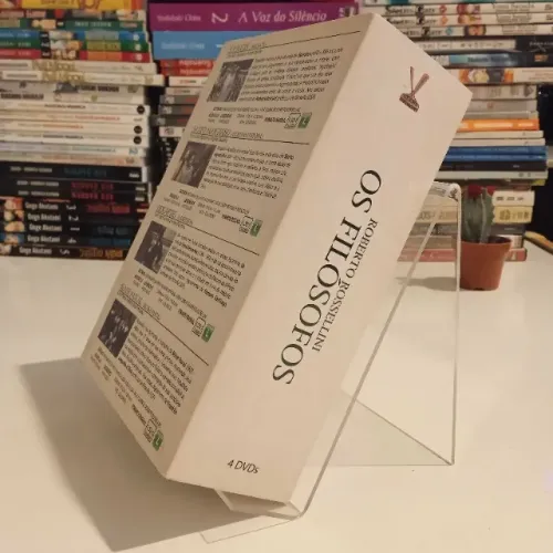 Box com 4 DVDs - Os Filósofos - Roberto Rossellini - Versátil Home Video - Raridade