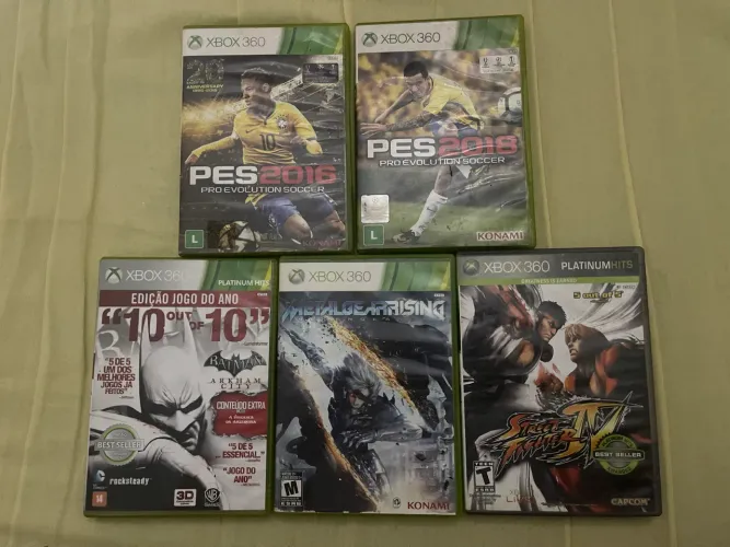 Jogos de XBOX 360 (5) jogos individuais a negociar !