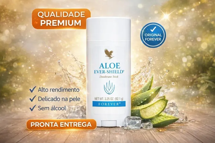 Desodorante sem alumínio 