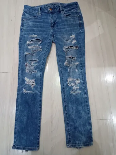 Calça Jeans feminina American Eagle tamanho 10us