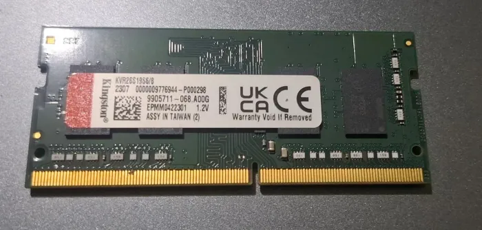 Memória RAM para Notebook Kingston, 8GB, 2666MHz, DDR4
