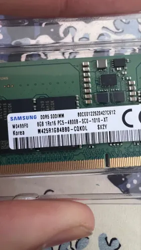 MEMORIA RAM SAMSUNG DDR5 8GB SODIM 4800MHZ