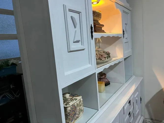 ESTANTE Branca Retrô 