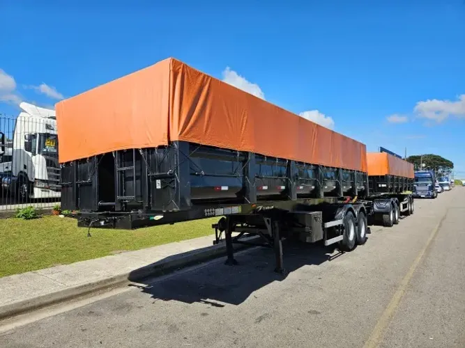Rodocaçamba NOMA Titanium Ano 19 Dolly Rebaixado Rodado Disco 35m³ na lata Sem Pneus
