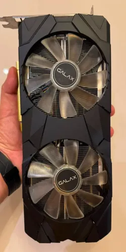 Placa de Video RTX 2060 SUPER 8GB GALAX (leia a descrição)