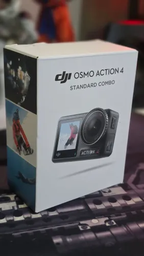 DJI Action 4 na Caixa Nova