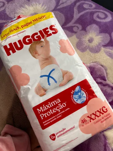 Fralda descartável Huggies