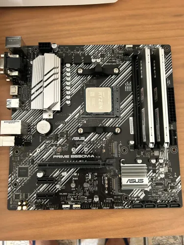 Kit r7 5700x, b550a e 32gb ram Asgard