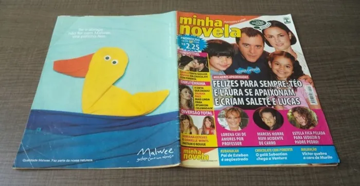 Revista Minha Novela 2003 ¨Últimos Capítulos¨. Revista Para Colecionadores.
