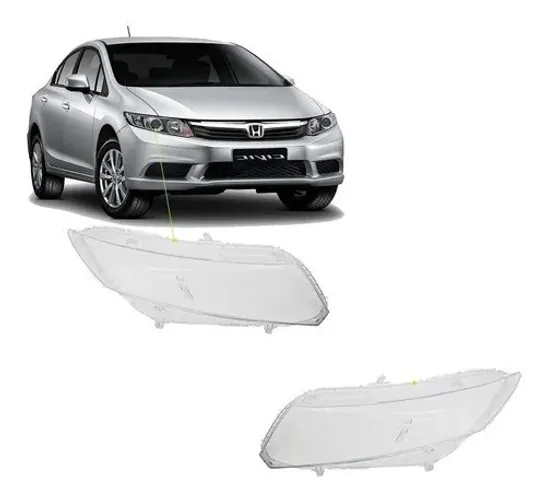 Par Lente Farol Civic 2012 2013 2014 2015 2016