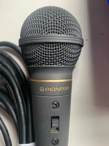 Microfone Pioneer Old School Estado de Novo Completo