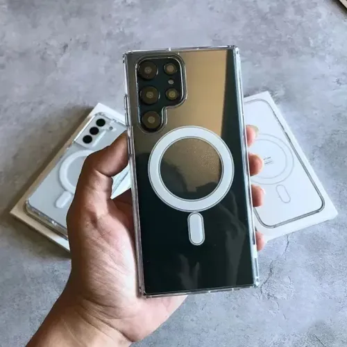 Capa Magsafe Samsung Galaxy S22 S23 S23 Plus S23 Ultra S23Fe S24 S24 Plus S24Fe S24 Ultra