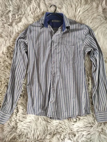 Camisa social listrada Cia do terno edition especial