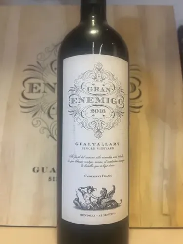 Vinho Grand Enemigo 2016