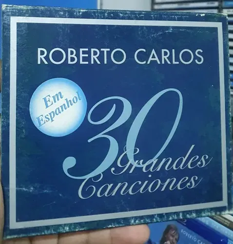 Cd Roberto Carlos 30 Canciones com luva USA