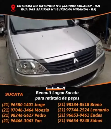 Renault Logan Sucata para retirada de peças (1)
