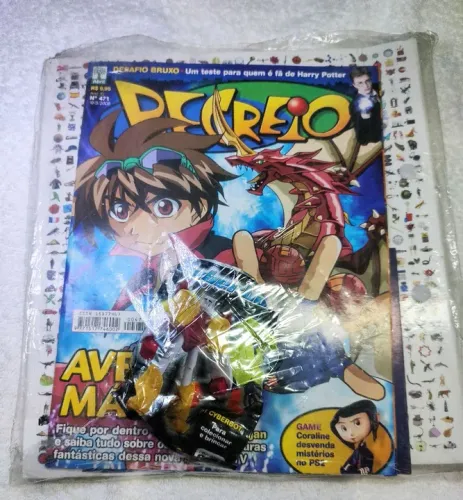 Revistas Cyberbots lacradas - 1ª edição - Revista Recreio