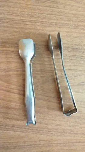 Pegador de gelo em inox, kit com 3 unidades